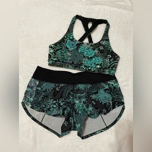 Lululemon Set—Bra and Shorts